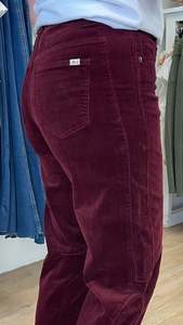 Monaco Toni Barrel Jeans Corduroy Brunette (PRE ORDER)