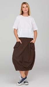 Skirts: Guru Skirt Coffee