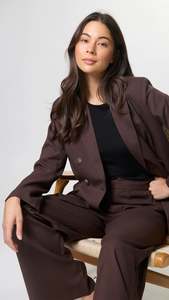 Jackets Outerwear: Montecarlo Blazer Brunette