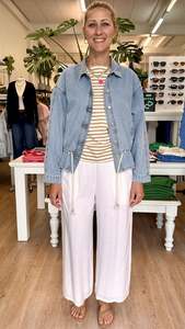 Friends Of The Fox: Seaside Cinch Denim Jacket