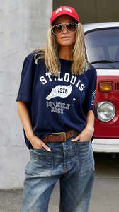 Hammill Co 1: St Louis Tee Navy