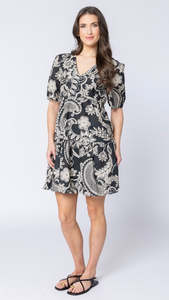 Soho Dress Sand Flower