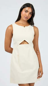 Mavis Mini Dress Natural