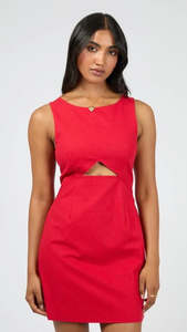 Mavis Mini Dress Red