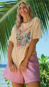 Palermo Relaxed Tee Yellow