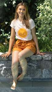 Sale Tops: Soho Tee Sol Del Sur Baby Blush