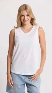 Sale Tops: Everyday Tank White