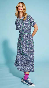Rishi Dress Izumi Navy