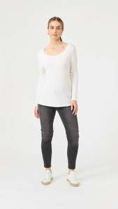 Basic Long Sleeve White
