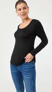 Basic Long Sleeve Carbon