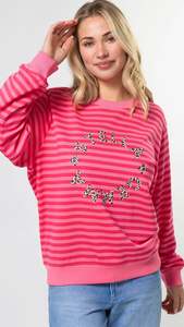 Essential Sweat Rotation Raspberry Leopard