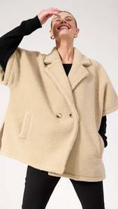Jackson Oversized Vest Natural
