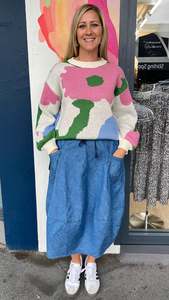 Flower Pop Knit