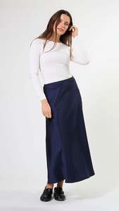 Callista Skirt Midnight Navy