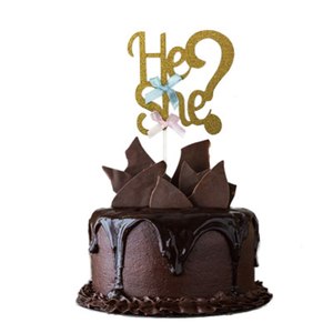 Glitter Silhouette Baby Shower Party Cake Topper – The Rose Factory