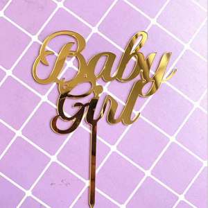 Baby Shower Cake Topper (Girl) – The Rose Factory
