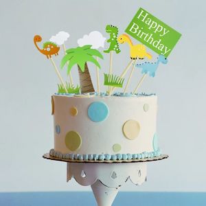 Dinosaurs Birthday Party Cake Topper Set – The Rose Factory