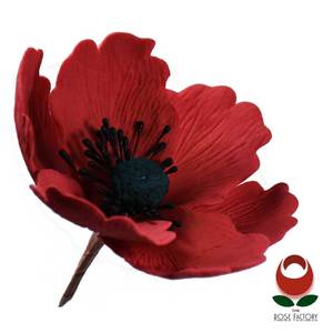 Large Poppy Flower (1087) – The Rose Factory