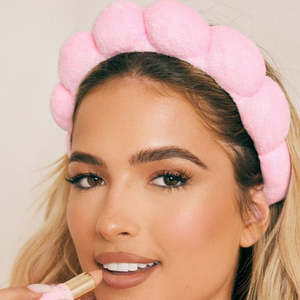 Hair Accessories: Pink Towel Headband