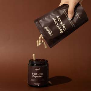 Mitchells Nutrition Beef Liver Capsules Refill Pouch 150 Capsules