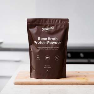 Mitchells Nutrition Bone Broth Protein Powder Chocolate 500g