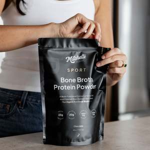 Mitchells Nutrition Bone Broth Protein Powder SPORT Chocolate 500g
