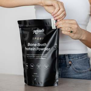 Mitchells Nutrition Bone Broth Protein Powder SPORT Vanilla 500g