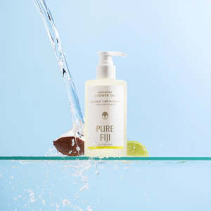 Pure Fiji Shower Oil 300ml - Coconut Lime Blossom