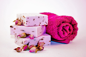Products: Rose & Petal Soap