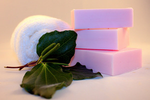 Products: Rose Geranium & Kawakawa Soap