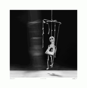 Products: Puppet 1 meter Canvas Print