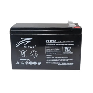 RT1290LB - Ritar - 12VDC 9Ah Sealed Lead Acid Battery