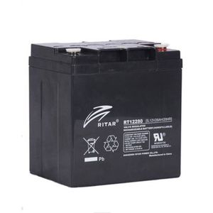 Security Alarm Batteries: RT12260F3 - Ritar - 12VDC 26Ah Sealed Lead Acid Battery - F3 Terminals
