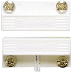 Alarms: AMS-10C Amseco Mini Surface Mount Magnetic Contact with Leads and Snap-off Tabs