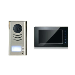 Intercoms: V-Tek-Kit3SM - V-Tek Video Intercom Kit - Video Surface Mount & 7" Monitor - 2 Wire