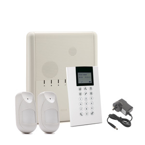 Risco Wireless Alarms: AAK4G-Kit1 - Risco Agility 4 Kit - GSM Control Panel, Panda Keypad, 2x iWave Detectors, PSU