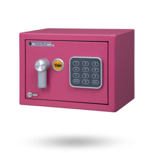 Yale Mini Safe - Pink - SYSV/170/DB1/PK1