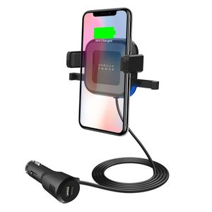 Vehicle: MB-WCS-02 - Mbeat Gorilla Power 10W Wireless Car Charger with 2.4A USB Port
