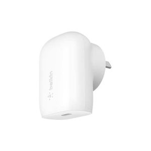 Vehicle: WCA005AUWH - Belkin USB-C PD 3.0 PPS Wall Charger 30W - 30 W - 6 A Output - White