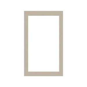 Aiphone: GF-2F - Aiphone 2 Module Semi Flush mount frame for 2 GT series modules