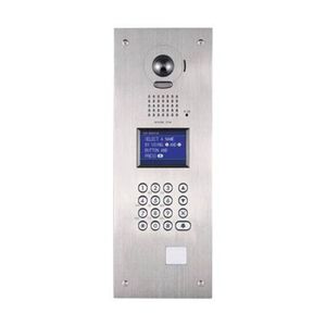 Aiphone: GT-DMA - Aiphone Stainless steel flush mount door station with digital keypad and 3.5" Colour LCD Screen