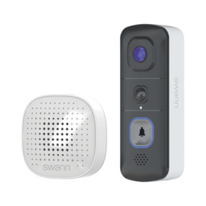 Smart Doorbells: SWIFI-SEVDBC-GL - Swann EVO Wireless Video Doorbell & Chime