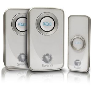 Swann SWHOM-DC820P2-AUS Wireless Door Chime with Mains Power
