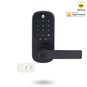 YRL226HKMBK - YALE ASSURE KEYED DIGITAL LEVER LOCK SMART-READY - LEVER L3 BLACK
