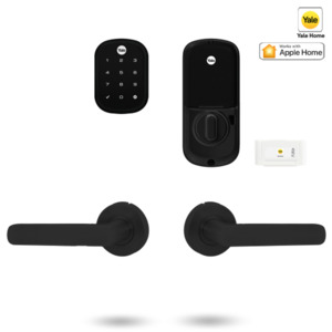 Smart Locks: YRD256MB/LYSS3/MBK - YALE ASSURE SL SMART-READY LOCK WITH SIMPLICITY LEVER MATT BLACK