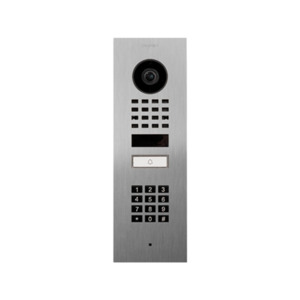 Doorbird Intercoms: DB-D1101KV-FLUSH - D1101KV Flush mount IP video door station for single family homes