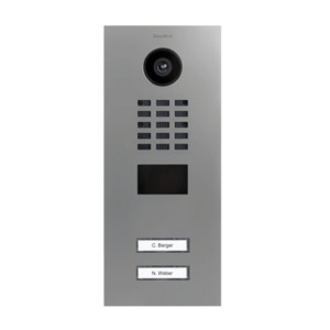 Doorbird Intercoms: DB-D2102V - Doorbird IP Video Door Station Stainless Steel V2A Brushed, 2 Call Buttons