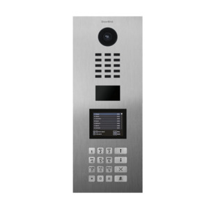 DB-D21DKV - Apartment IP Intercom, Brushed S/Steel, Flush-mounted (Vertical), In&hellip;