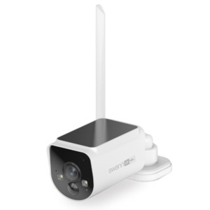 Swann Wireless Surveillance: SWNVW-MAXV2CAM-GL - MaxRanger4K v2 Solar Wireless Security Camera - 1 Pack Color Box