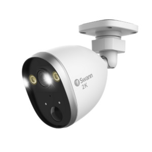 Swann Wireless Surveillance: Swann SWIFI-2KOCAM-GL 2KO Outdoor Wi-Fi Spotlight Security Camera